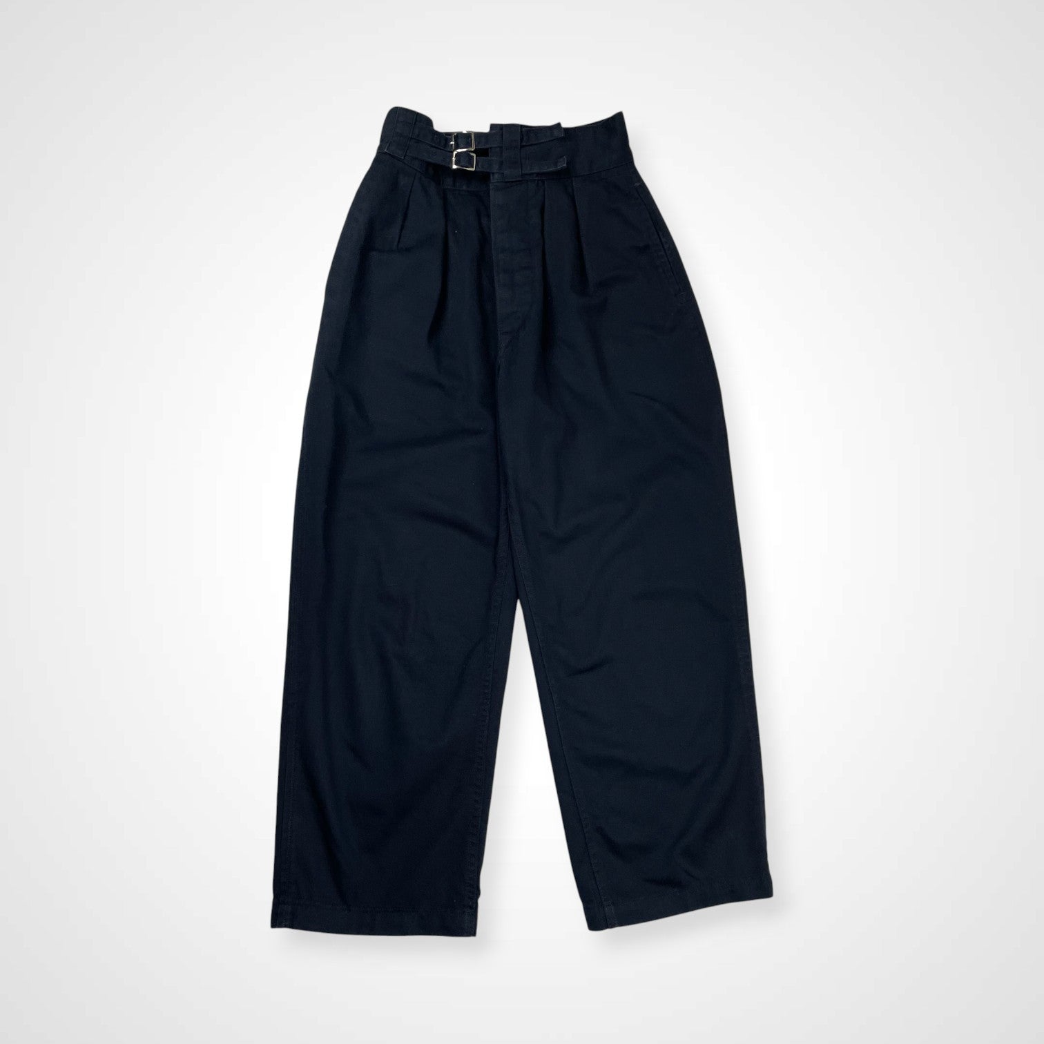 LENO リノ / Double Belted Gurkha Trousers グルカパンツ ネイビー