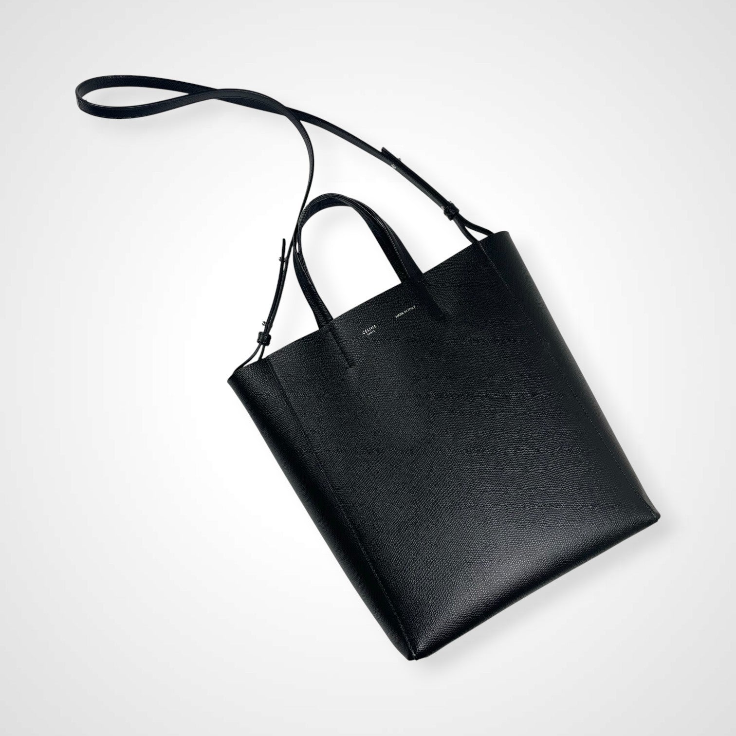 CELINE セリーヌ / バーティカル スモール カバ ブラック 189813 極美