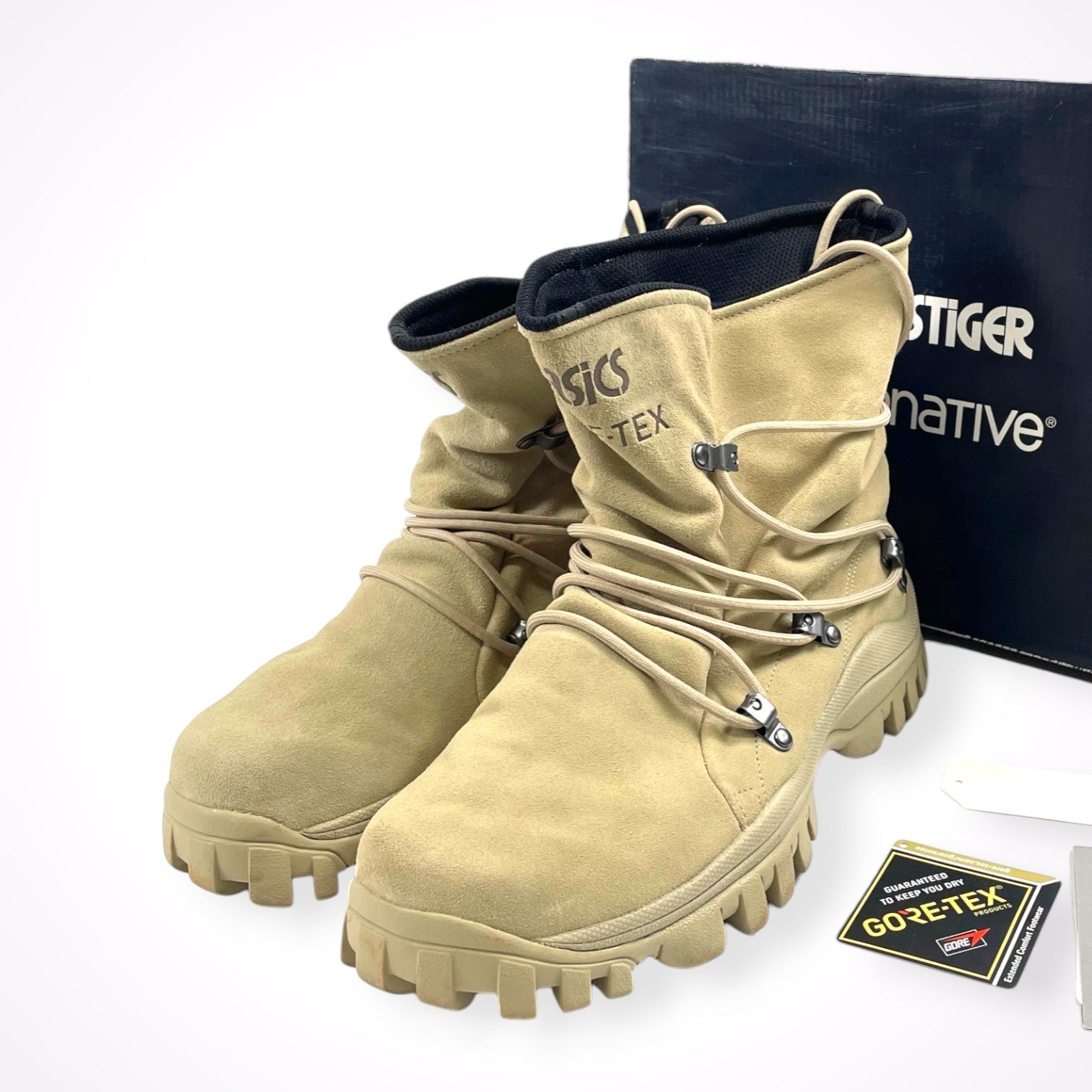 Nonnative スエードワークブーツ カーキ 27cm ASICS × nonnative アシックス ノンネイティブ / GEL YETI TOKYO HI G