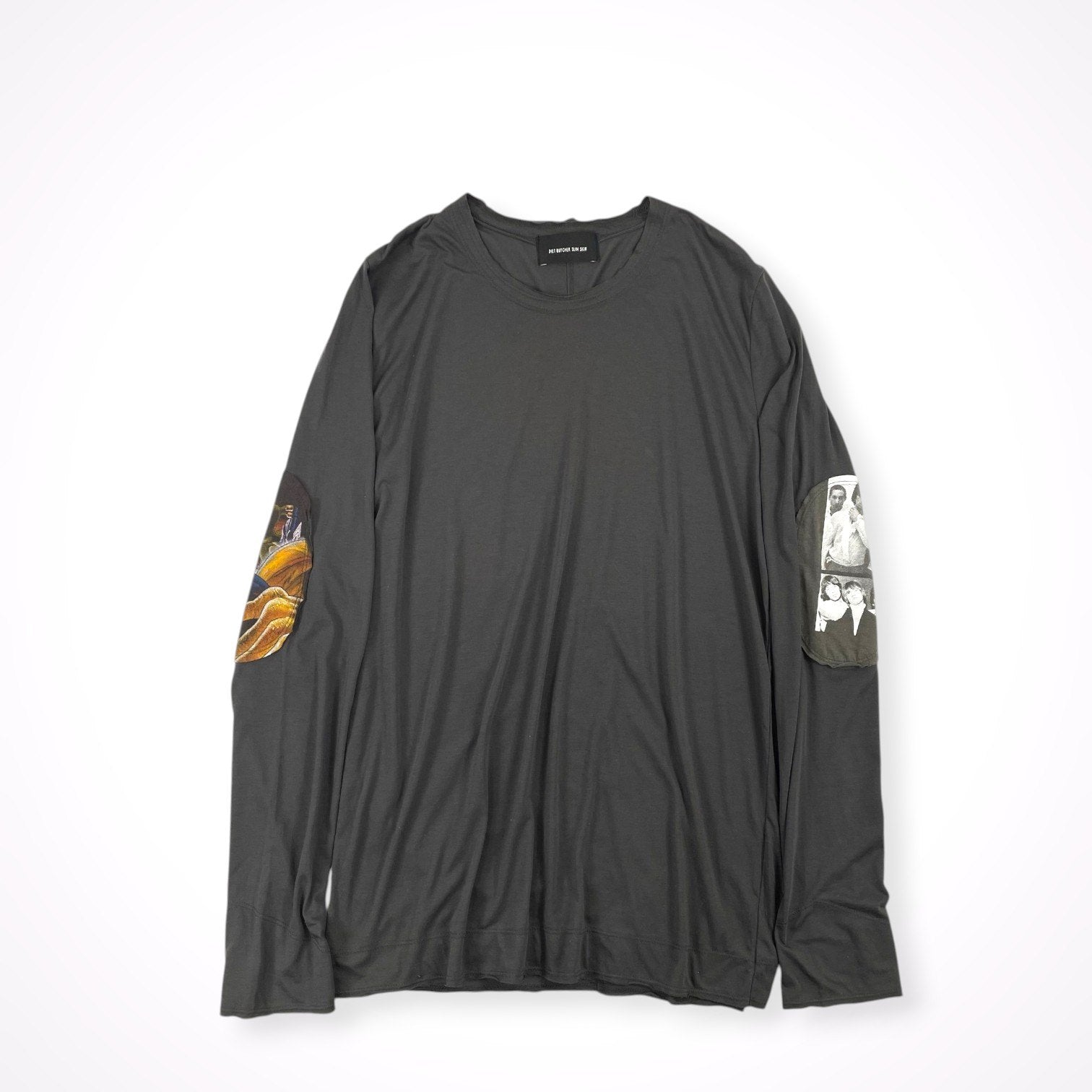 DIET BUTCHER SLIM SKIN / エルボーパッチカットソー 参考定価：20,000
