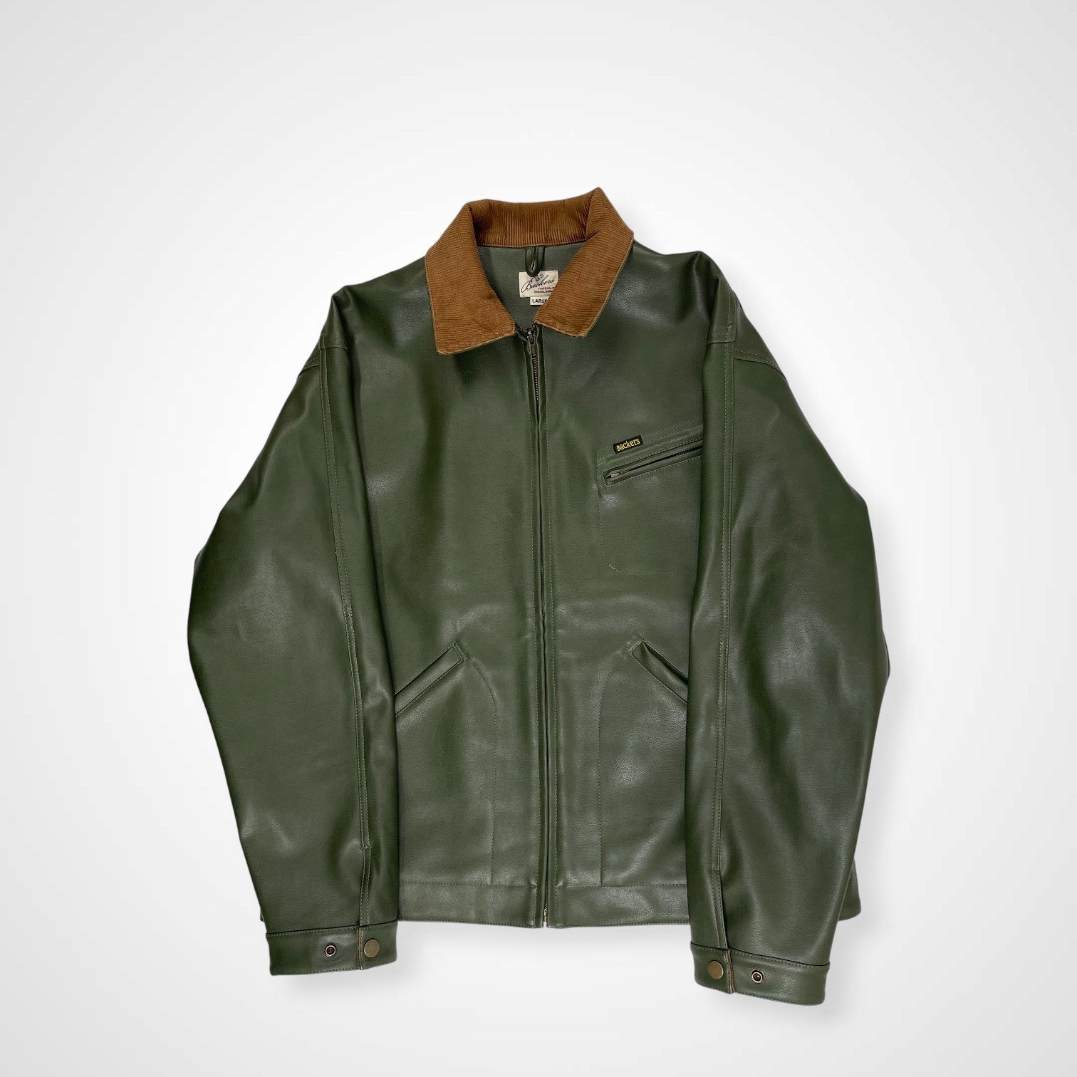 Backers バッカーズ / PUレザーワークジャケット SIZE:L – BAUM store