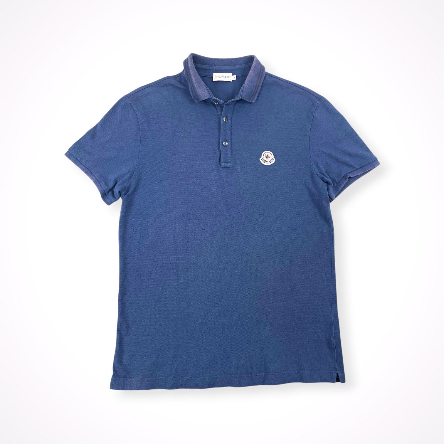 MONCLER / ワンポイントワッペン ポロシャツ SIZE:L – BAUM store