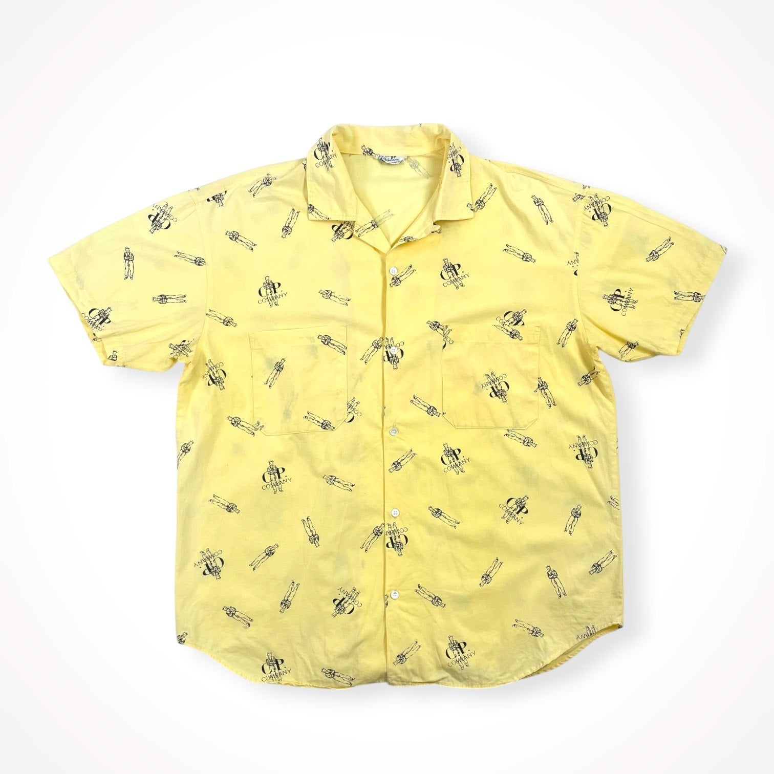 C.P. COMPANY / 8-90s オープンカラーロゴシャツ SIZE:L程度 C.P. COMPANY / 8-90s オープンカラーロゴシャツ SIZE:L程度 – BAUM