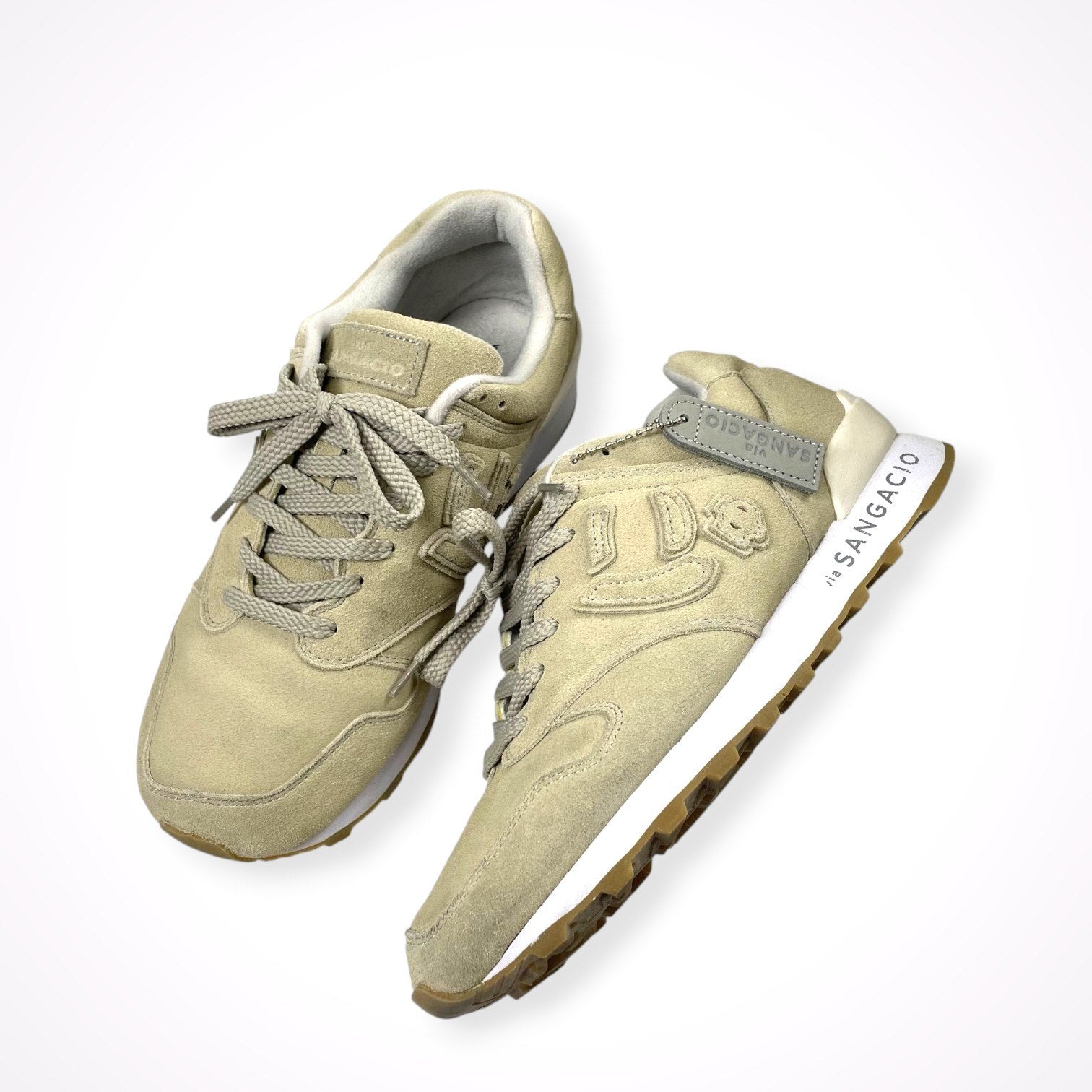 via SANGACIO ヴィア サンガチオ / ”MOSS GRAY” スニーカー 極美品 