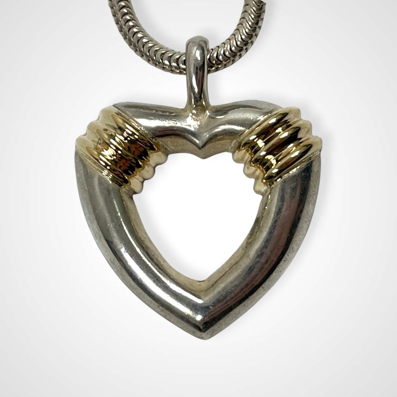 Tiffany & Co. ティファニー / ヴィンテージコイルハートネックレス