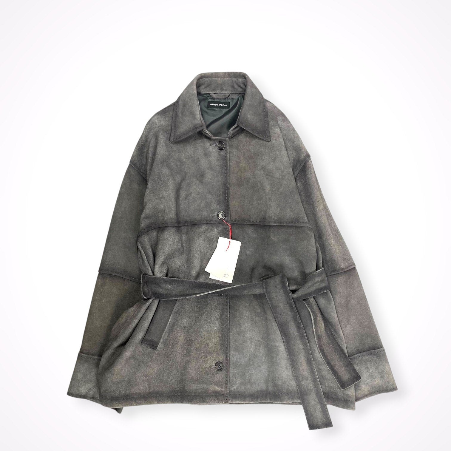 MAISON SPECIAL / Real Suede Oversized Shirt 未使用品 参考定価 