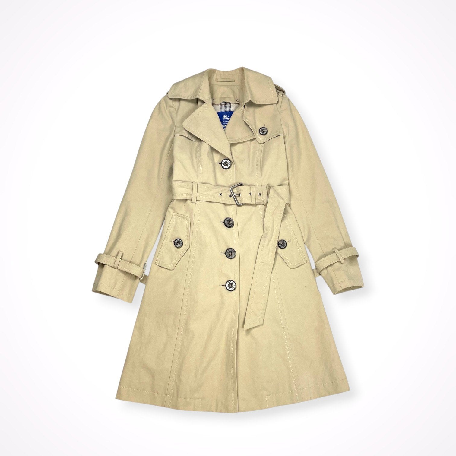 BURBERRY BLUE LABEL ティアード トレンチコート BURBERRY BLUE LABEL|トレンチコート|【ハードオフ公式通販】オフ