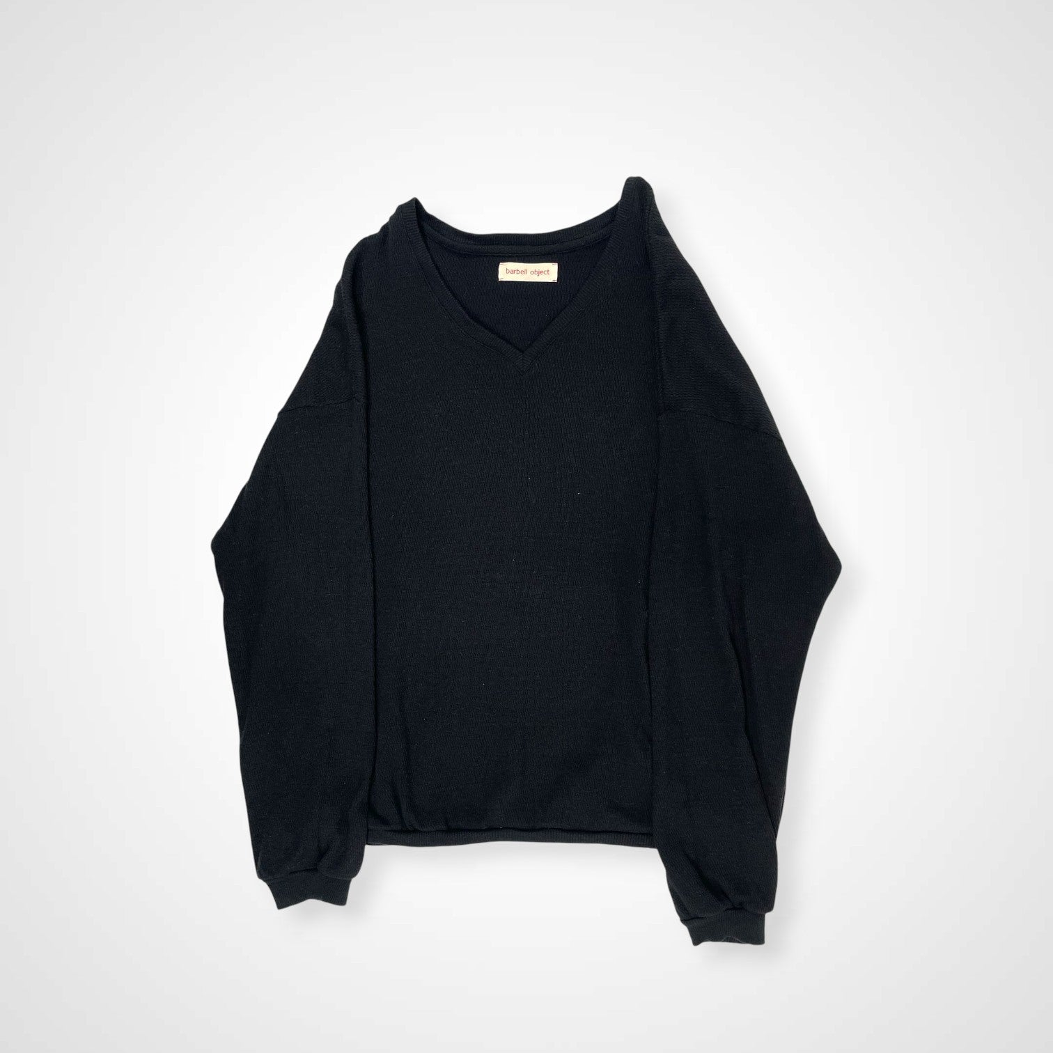 barbell object バーベルオブジェクト / nep v top サーマルVネック
