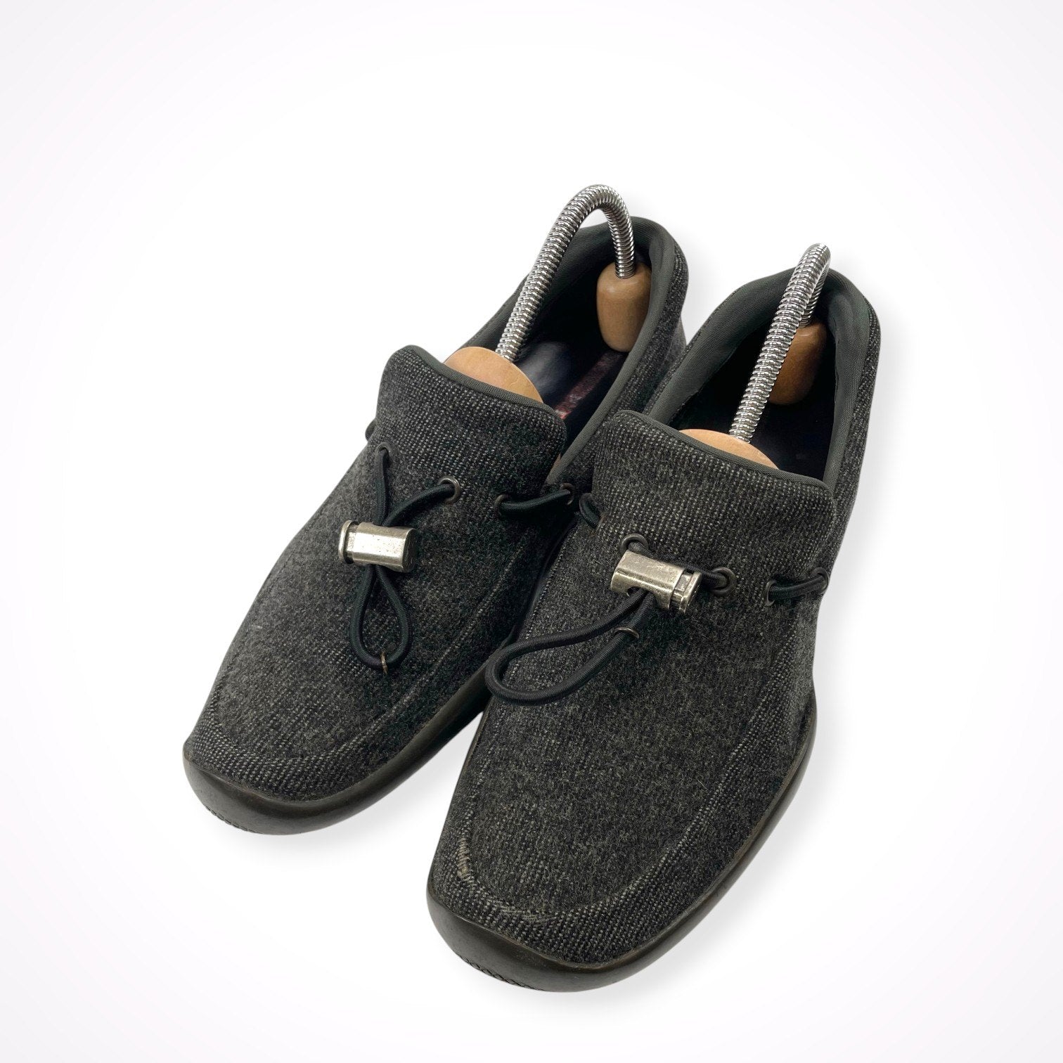 値下げ Prada Sports スリッポン ローファー　バックル付き PRADA SPORT プラダ スポーツ / ウールローファー スリッポン SIZE:6