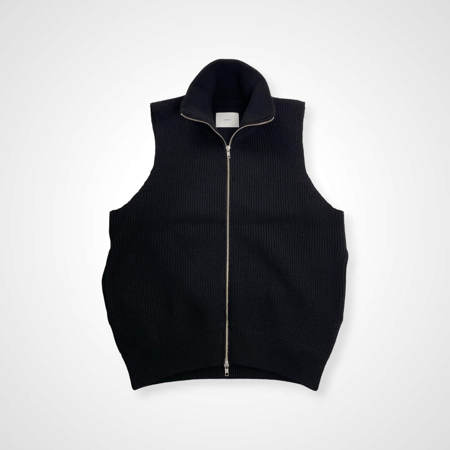 stein シュタイン / OVERSIZED DRIVERS KNIT ZIP VEST 23AW ST697 参考