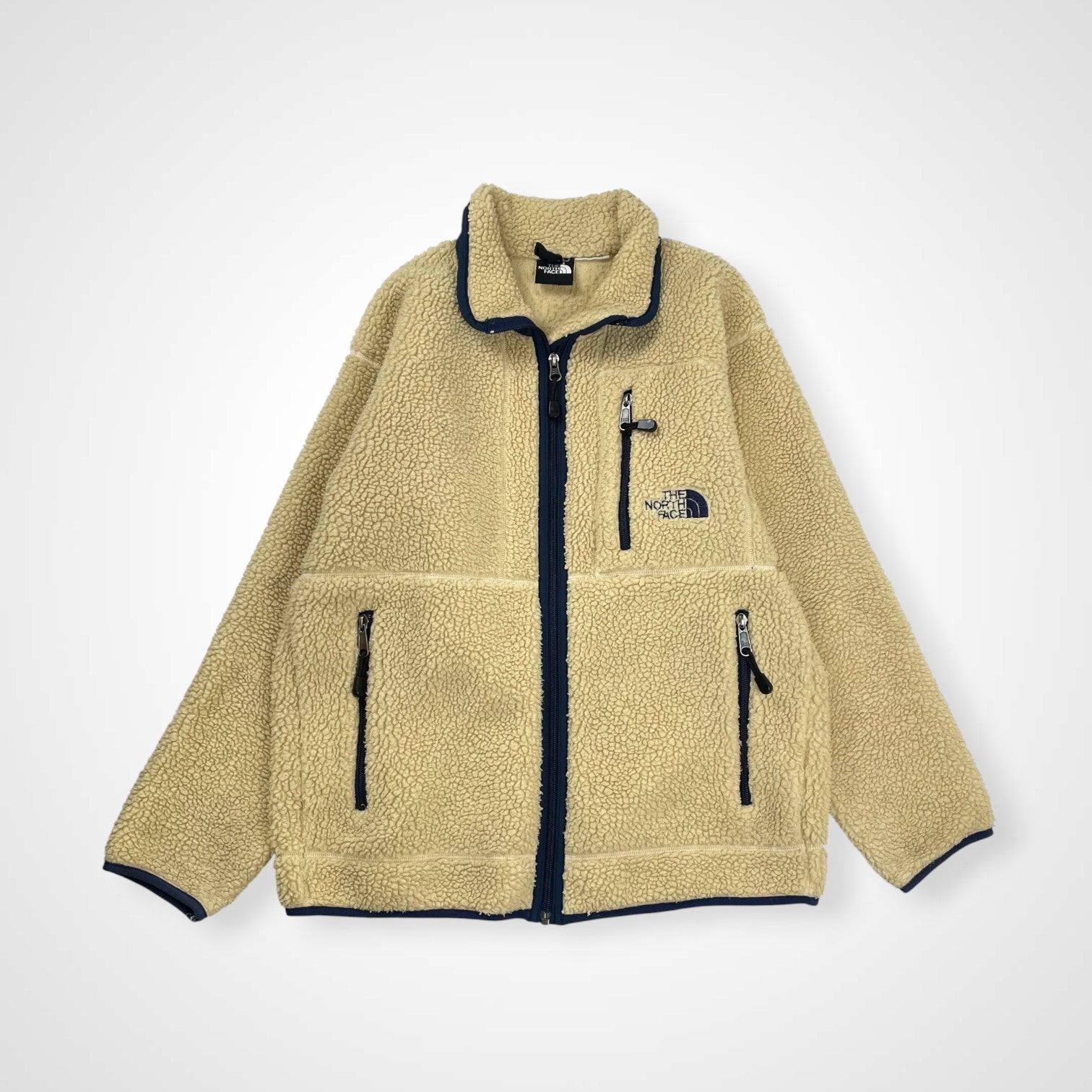90年代 アメリカ製造 ノースフェイス ボアフリース レトロ 希少 THE NORTH FACE ザ ノースフェイス / 90s ボアフリースジャケット MADE