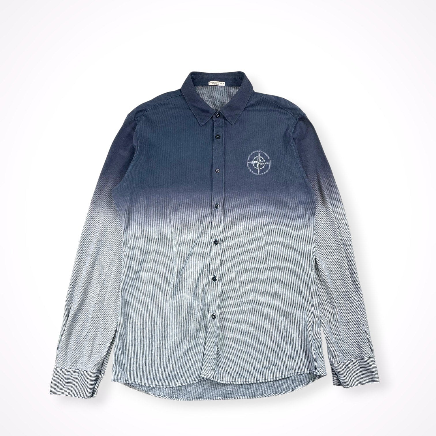 STONE  / 10SS グラデーションコンパスロゴシャツ SIZE:L STONE ISLAND / 10SS グラデーションコンパスロゴシャツ SIZE:L – BAUM