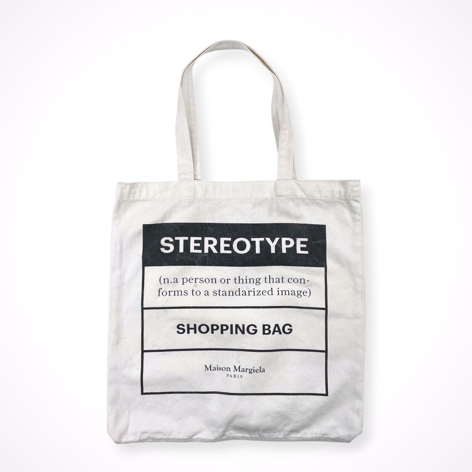 Maison Margiela / 20AW STEREOTYPEトートバッグ – BAUM store