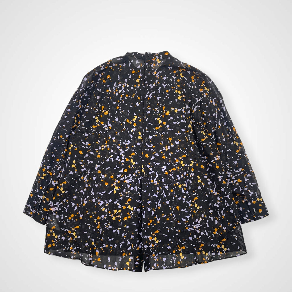 DES PRES デプレ / 総柄コットンブラウス 参考定価：35,000程度 SIZE:36