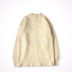 VINTAGE / 〈SUMMIT SPORTS〉 7-80s 英国製ガンジーニット SIZE:38