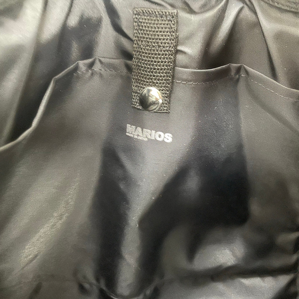 MARIOS マリオス / ウールギミックバックパック グレー×レッド 参考定価：50,000程度