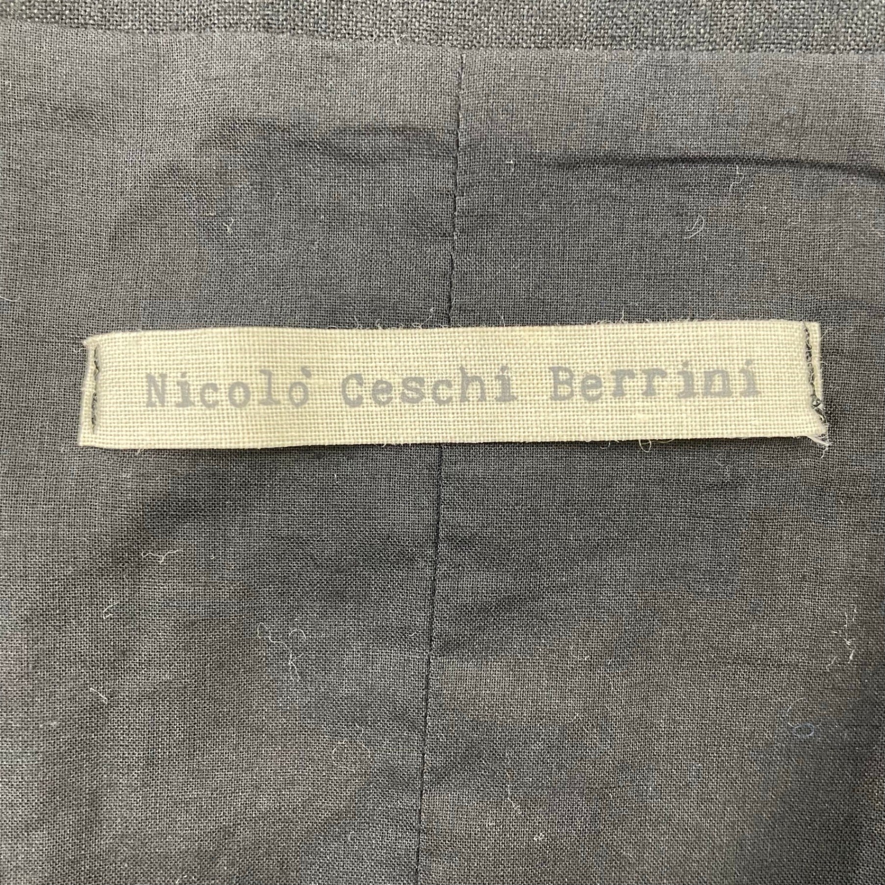 NICOLO CESCHI BERRINI / アルチザンベスト 参考定価：50,000程度 SIZE