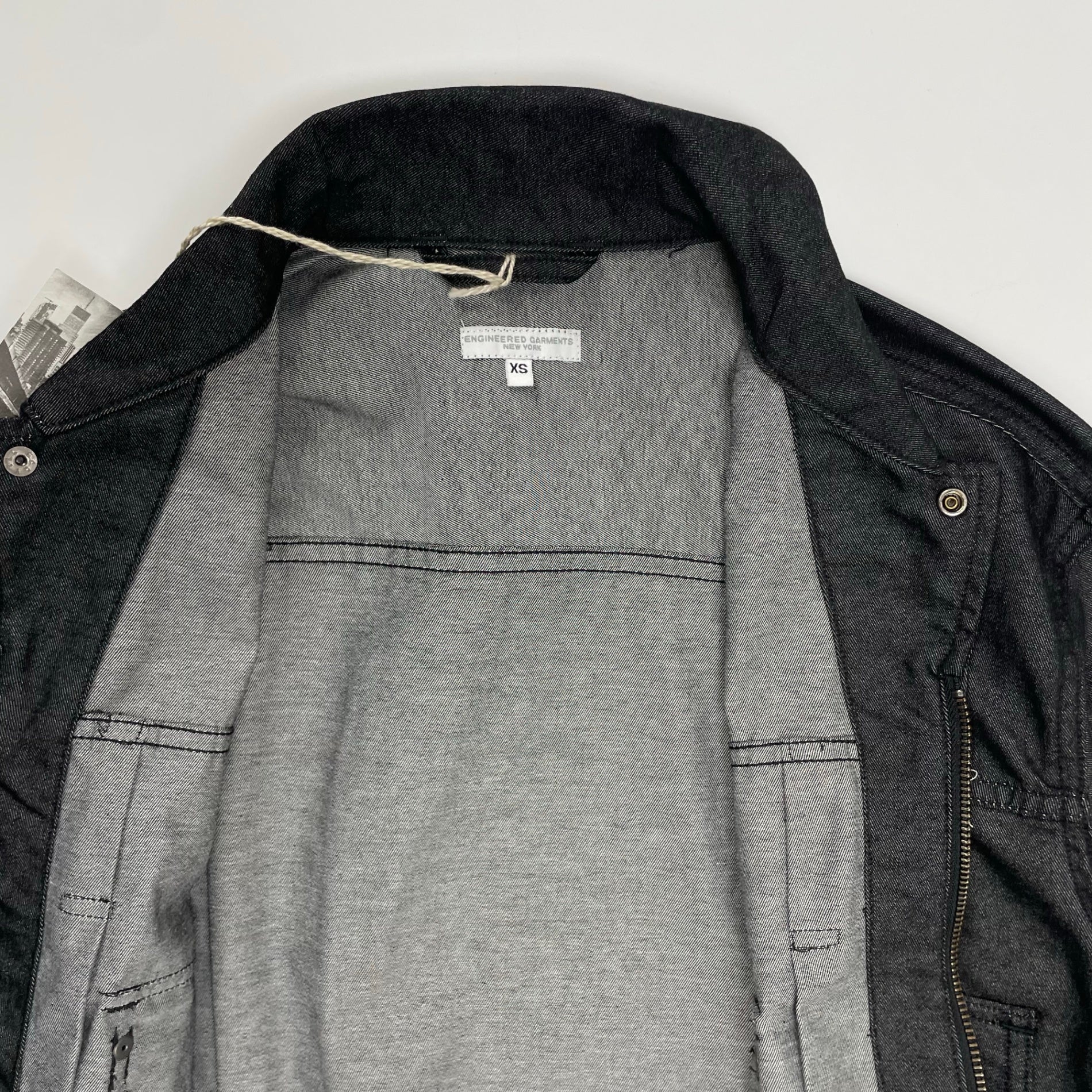 ENGINEERED GARMENTS エンジニアードガーメンツ / Trucker Jacket QT106A タグ付 参考定価：58,000+tax SIZE：XS