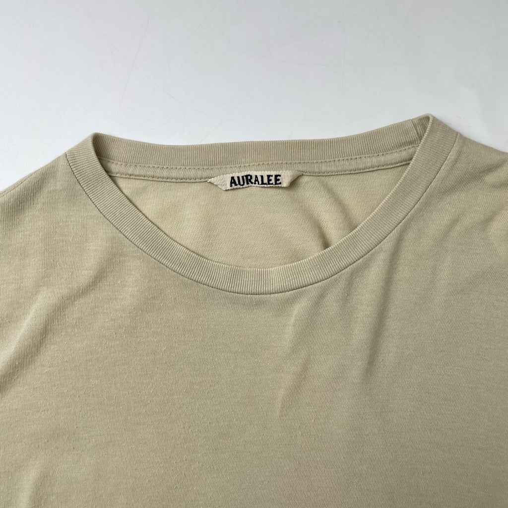 AURALEE / SEAMLESS CREW NECK TEE 参考定価：10,000程度 SIZE:3