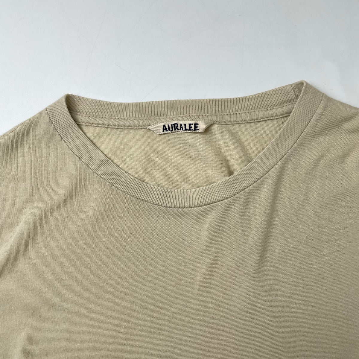 AURALEE / SEAMLESS CREW NECK TEE 参考定価：10,000程度 SIZE:3