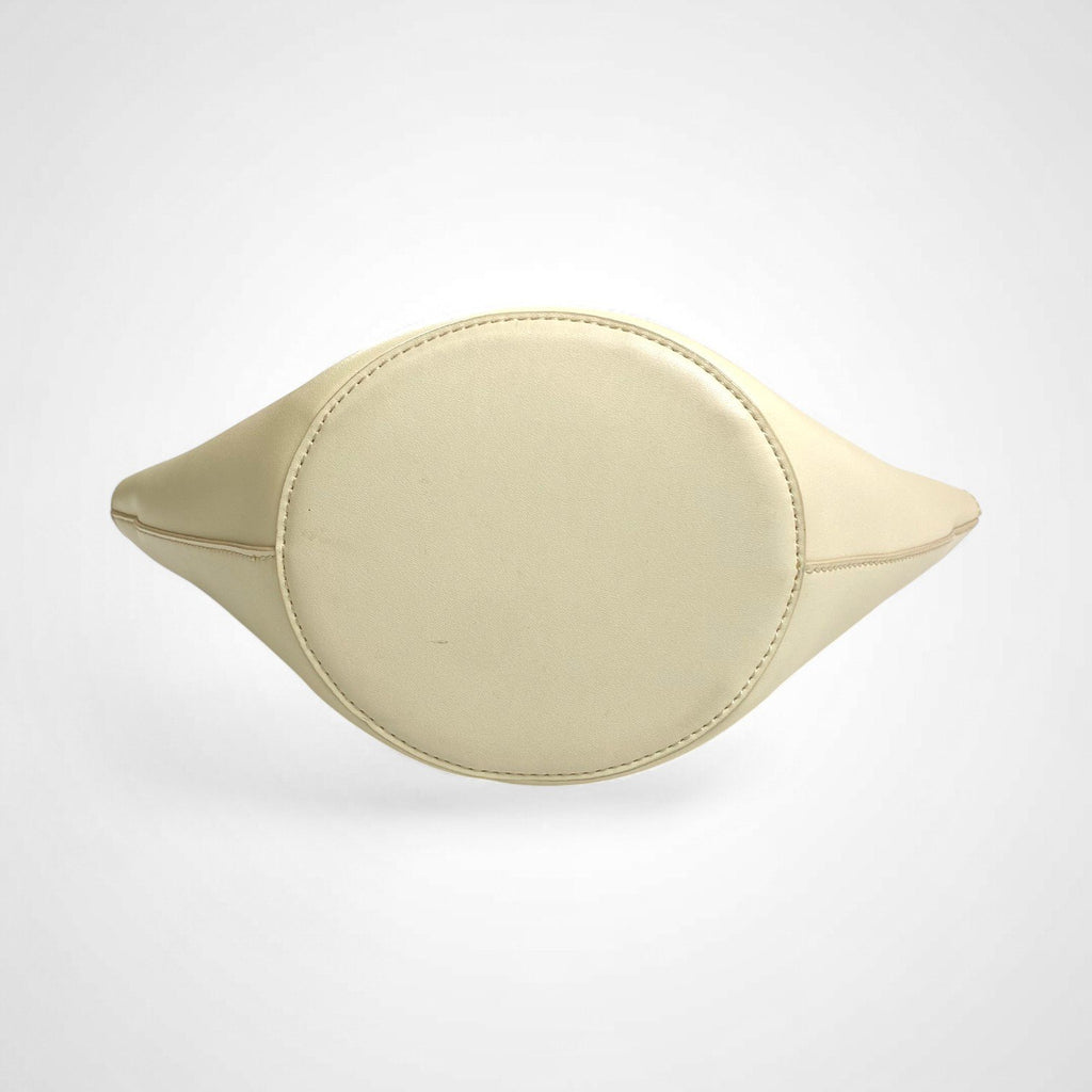 CHARLES＆KEITH チャールズアンドキース / 舟型ハンドバッグ ポーチ収納付 オフホワイト