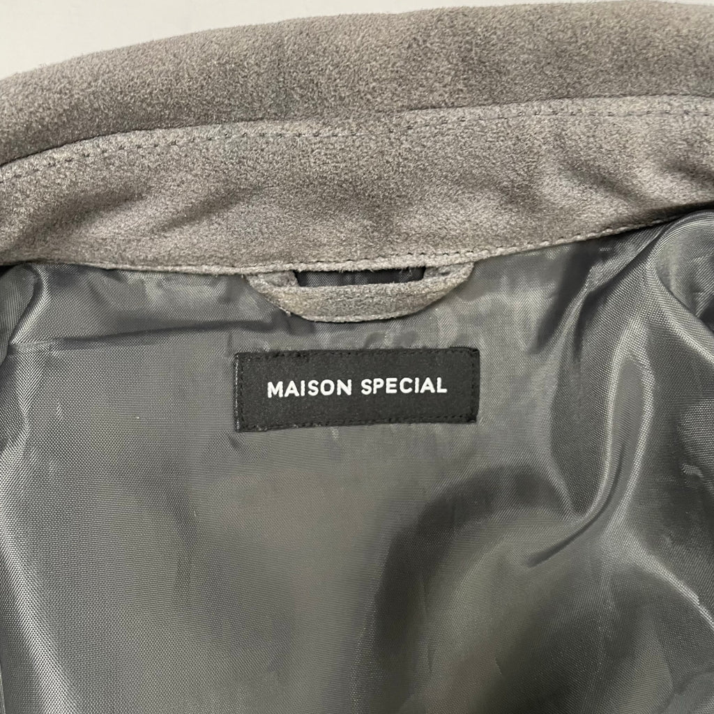 MAISON SPECIAL / Real Suede Oversized Shirt 未使用品 参考定価：36,000+tax SIZE:FREE