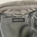 MAISON SPECIAL / Real Suede Oversized Shirt 未使用品 参考定価：36,000+tax SIZE:FREE