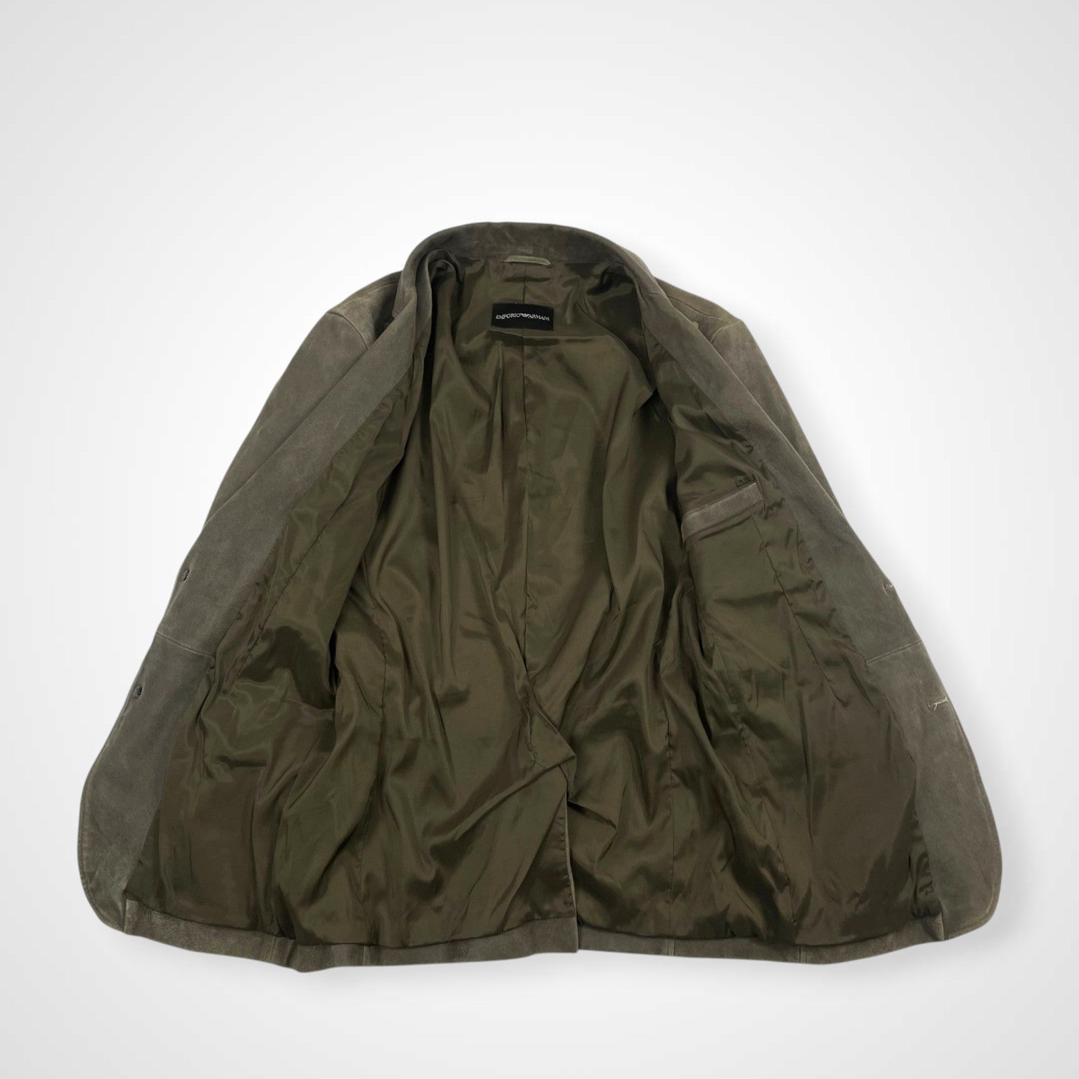 EMPORIO ARMANI エンポリオ アルマーニ / アーカイブ ラムレザースウェードジャケット SIZE:48