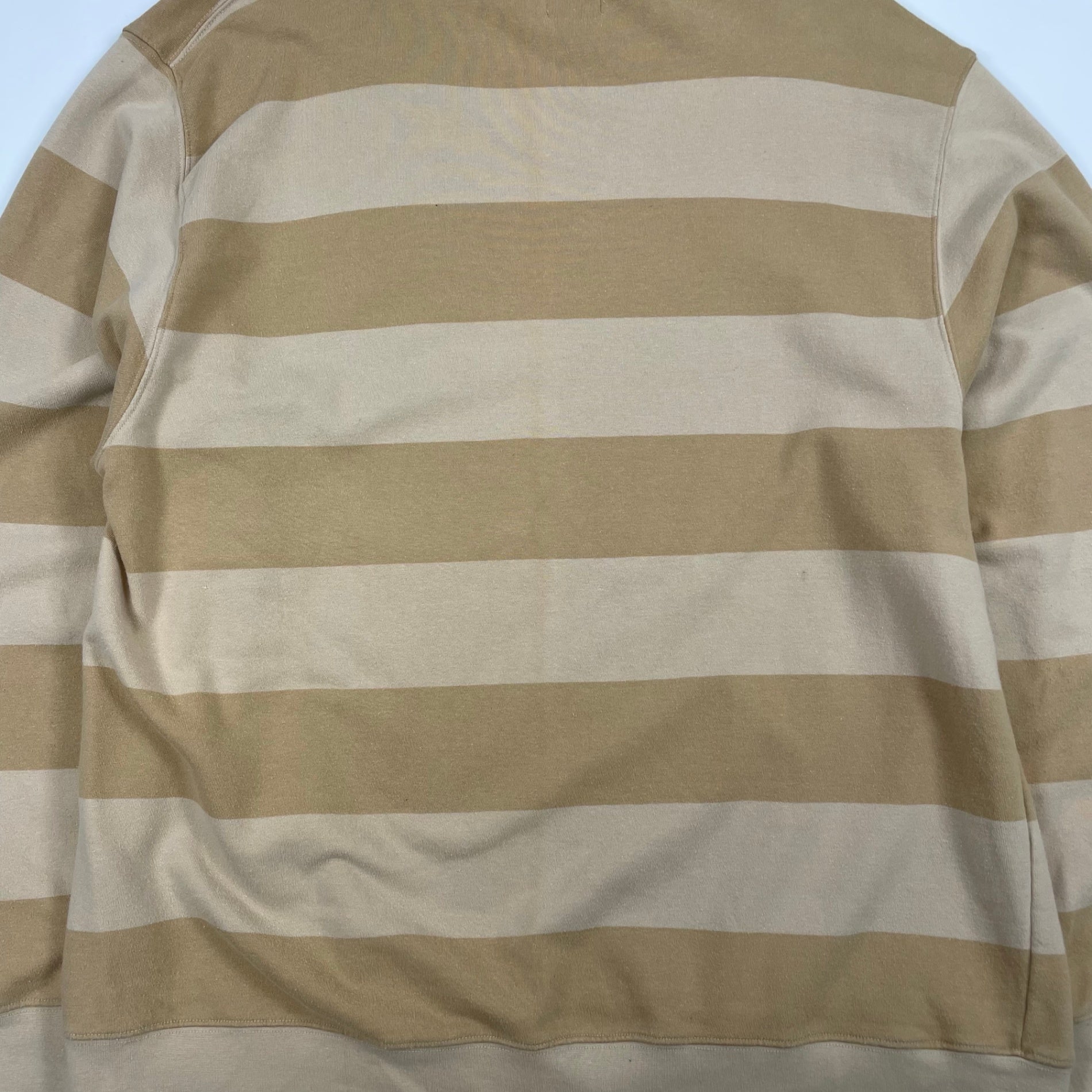 stussy ステューシー / 90s ボーダースウェット 袖ワッペン 紺タグ SIZE:XL