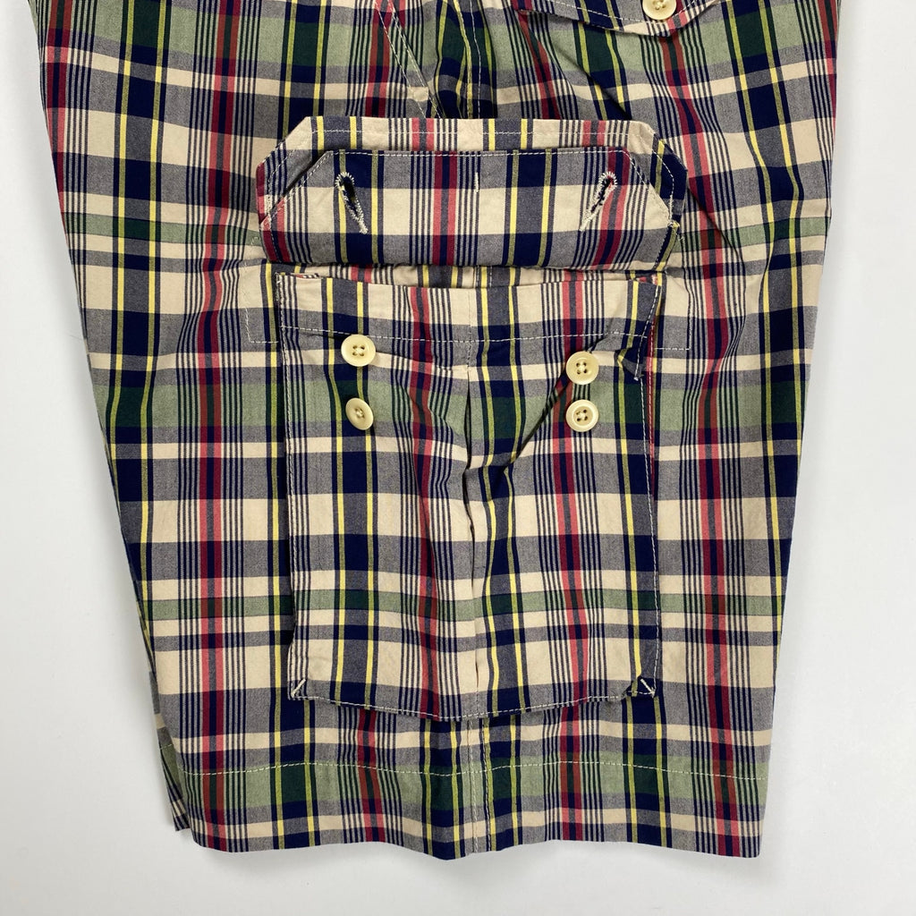 Polo by Ralph Lauren ポロ バイ ラルフローレン / ヴィンテージ マドラスチェック ハーフパンツ SIZE：33