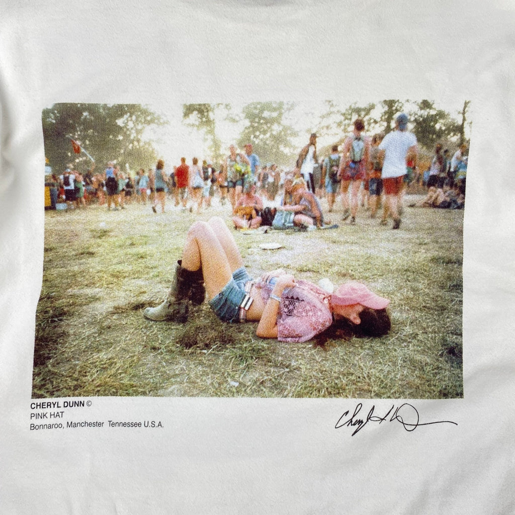 JANE SMITH ジェーンスミス × CHERYL DUNN シェリル・ダン / CHERYL DUNN フォト TEE 長袖 スリーブプリント SIZE：M