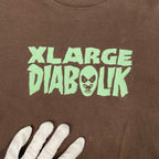 XLARGE × diabolik / 00sコラボTEE Y2K オールド SIZE:M