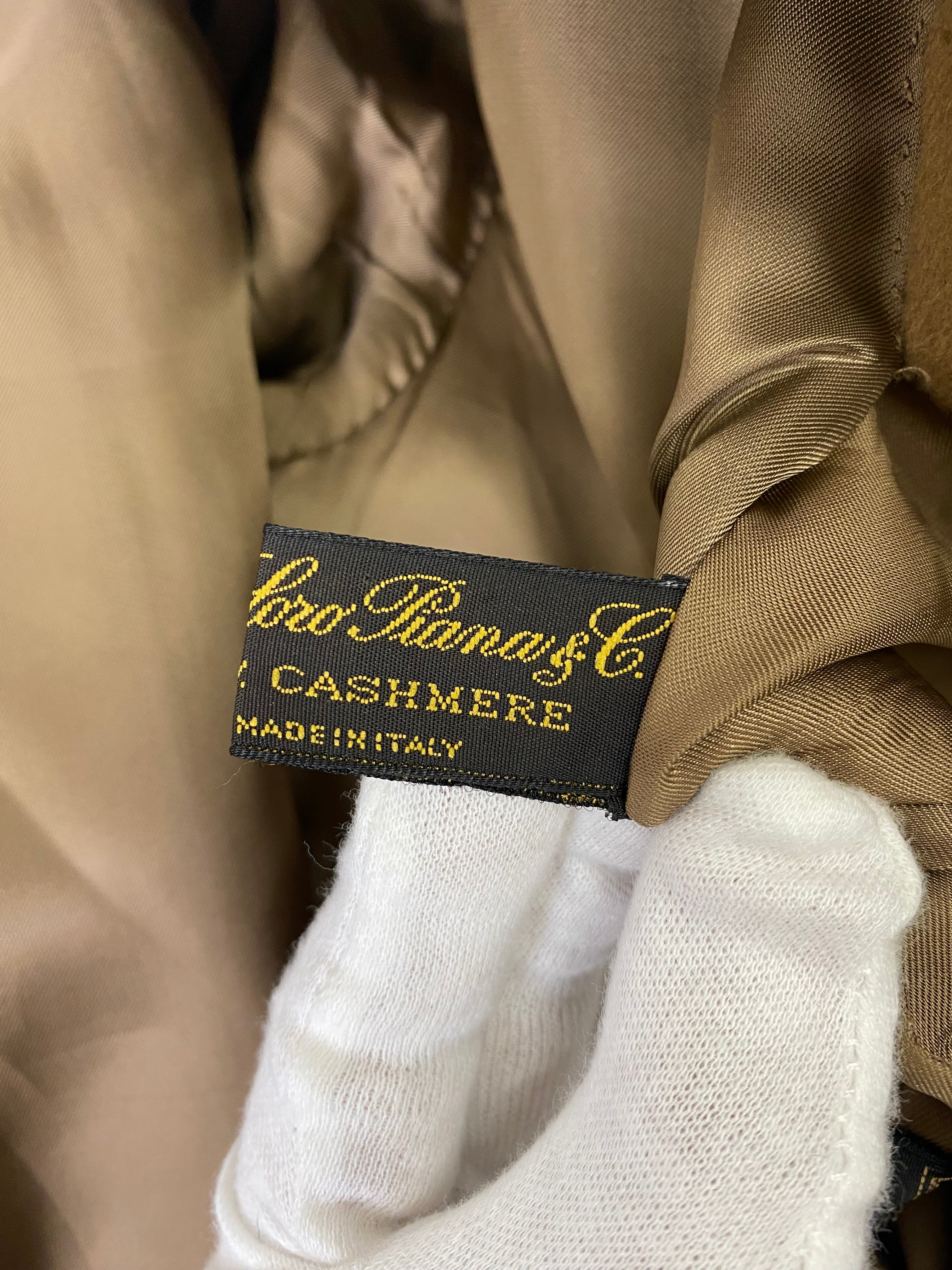 【スペシャル】CANALI カナーリ Loro Piana ロロピアーナ カシミヤ100％ ダブルブレスト コート