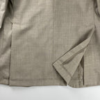 【美品】 TAGLIATORE タリアトーレ / dakar ダカール シルクMIX セットアップ スーツ ウール×シルク×リネン 参考定価：120,000+tax  SIZE:42（S程度）