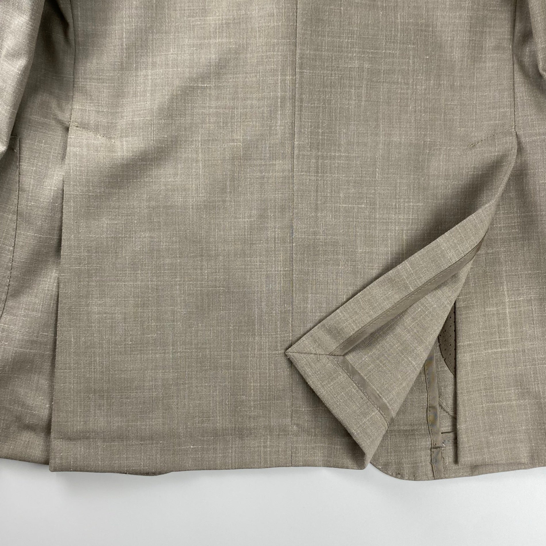 【美品】 TAGLIATORE タリアトーレ / dakar ダカール シルクMIX セットアップ スーツ ウール×シルク×リネン 参考定価：120,000+tax  SIZE:42（S程度）