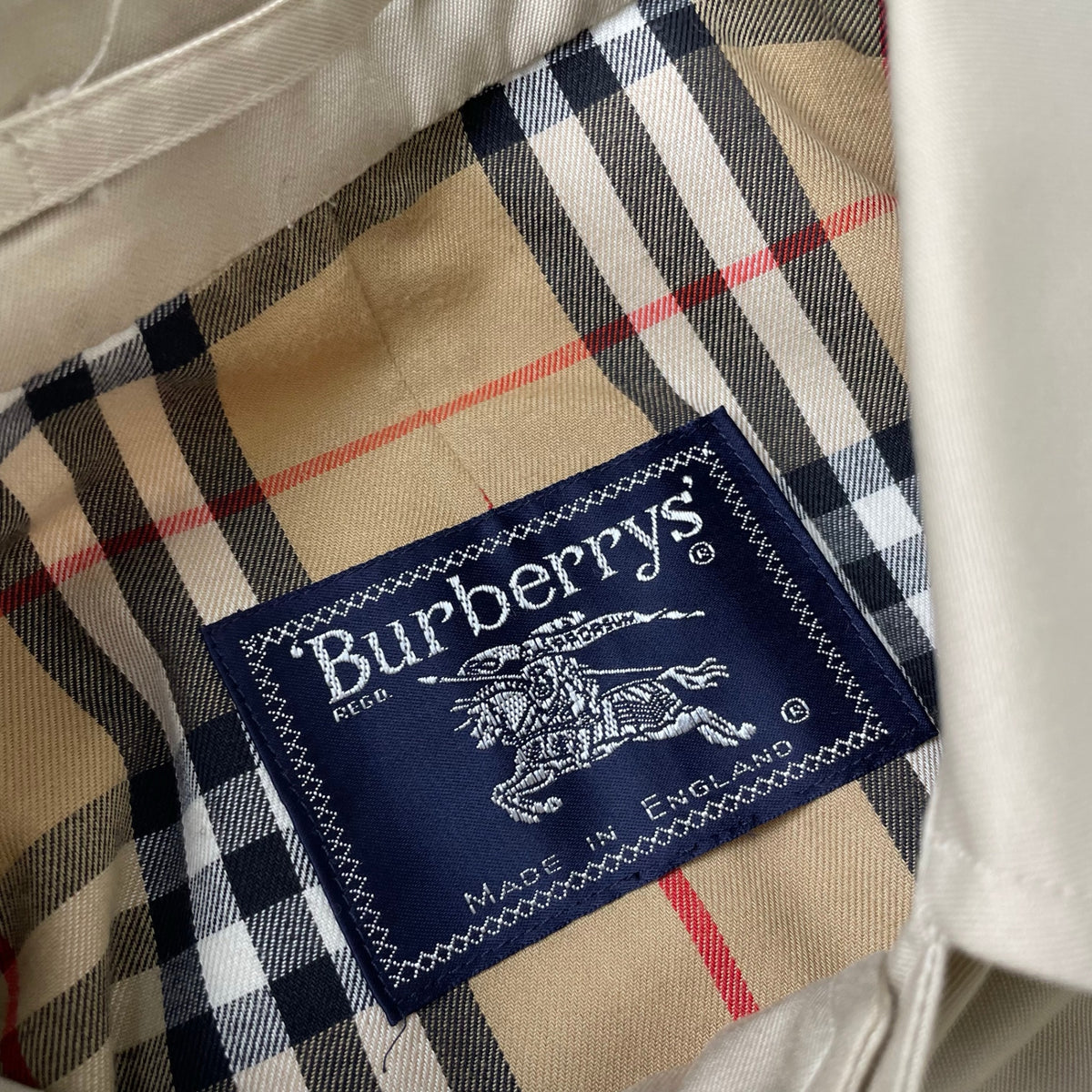 Burberrys / 96年 英国製ステンカラーコート SIZE:48