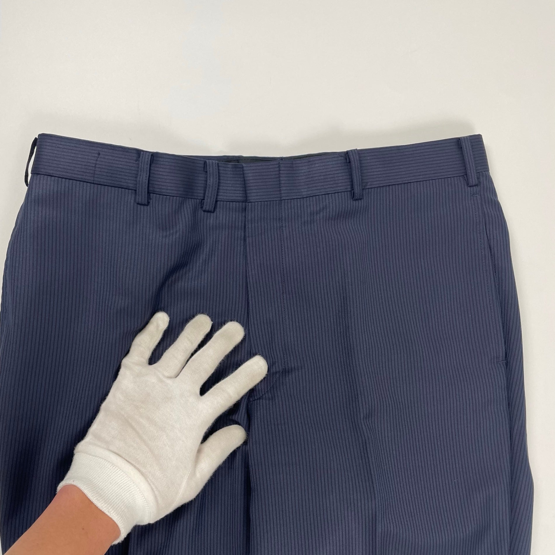 Ermenegildo Zegna エルメネジルドゼニア / TROFEO600 ウール×シルク セットアップスーツ 百貨店仕立て 本切羽 SIZE:L程度