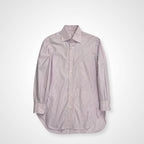 BARBA バルバ / ストライプシャツ ガゼット付 参考定価：45,000程度 SIZE:39