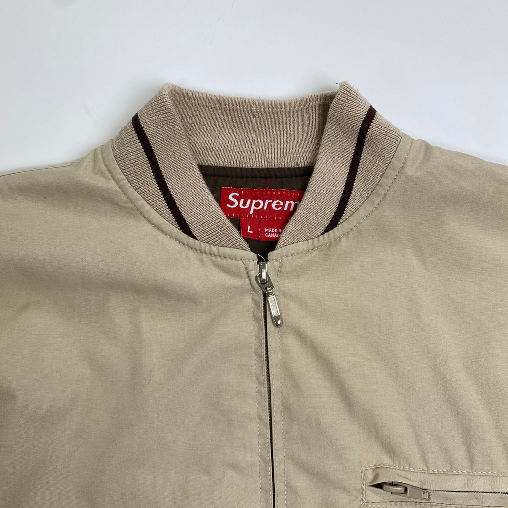 SUPREME シュプリーム / ヴィンテージ ダービージャケット カナダ製 最初期紙タグ SIZE:L