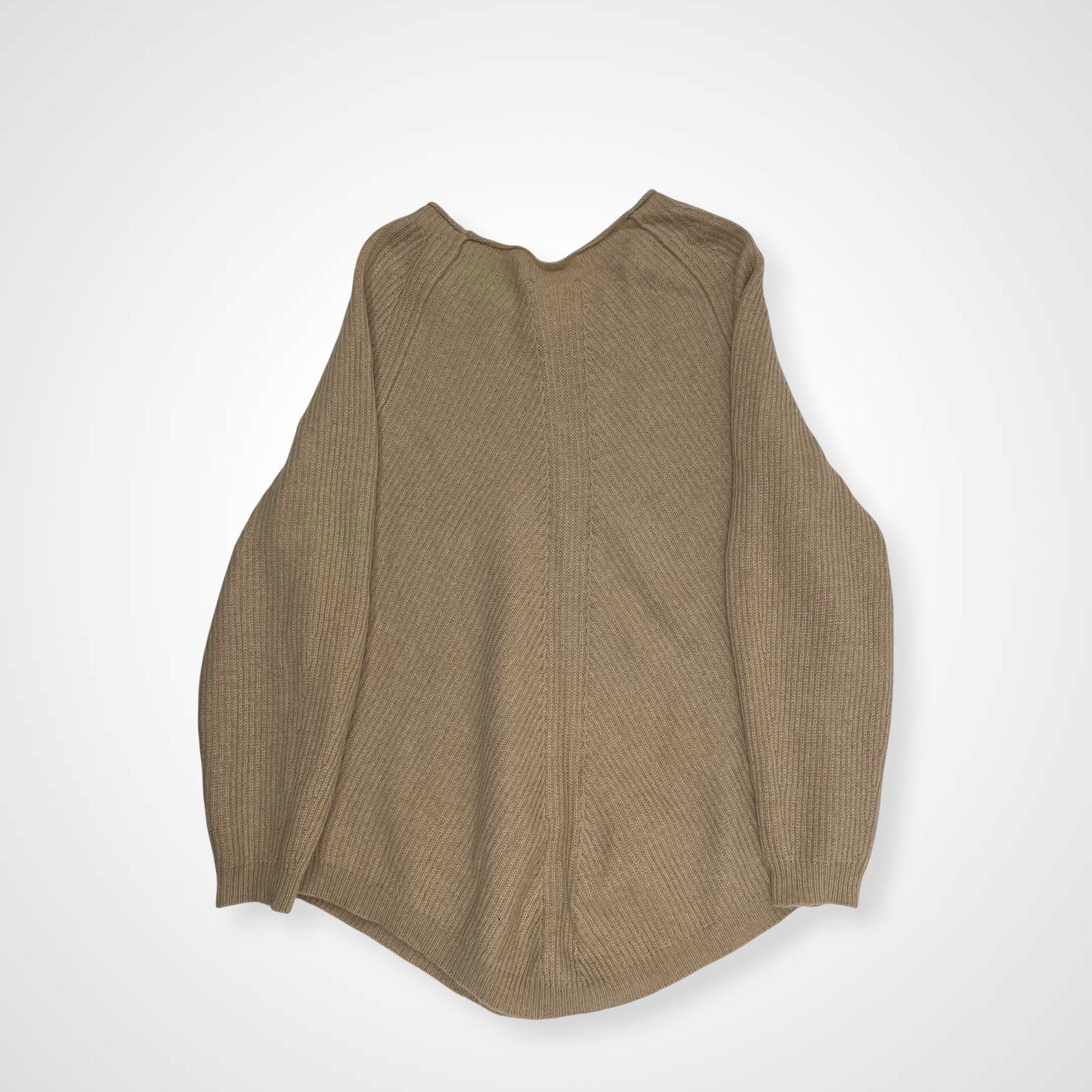 SEMICOUTURE セミクチュール / ラウンドリブロングニット 参考定価：30,000程度 SIZE:S