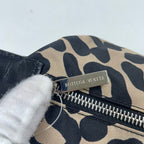 BOTTEGA VENETA / ポーチ型ハンドバッグ ベージュ×ブラック 未使用品