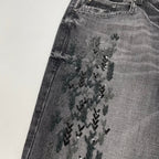 ERMANNO SCERVINO / ビジューデザインデニムパンツ 参考定価：110,000程度 SIZE:42