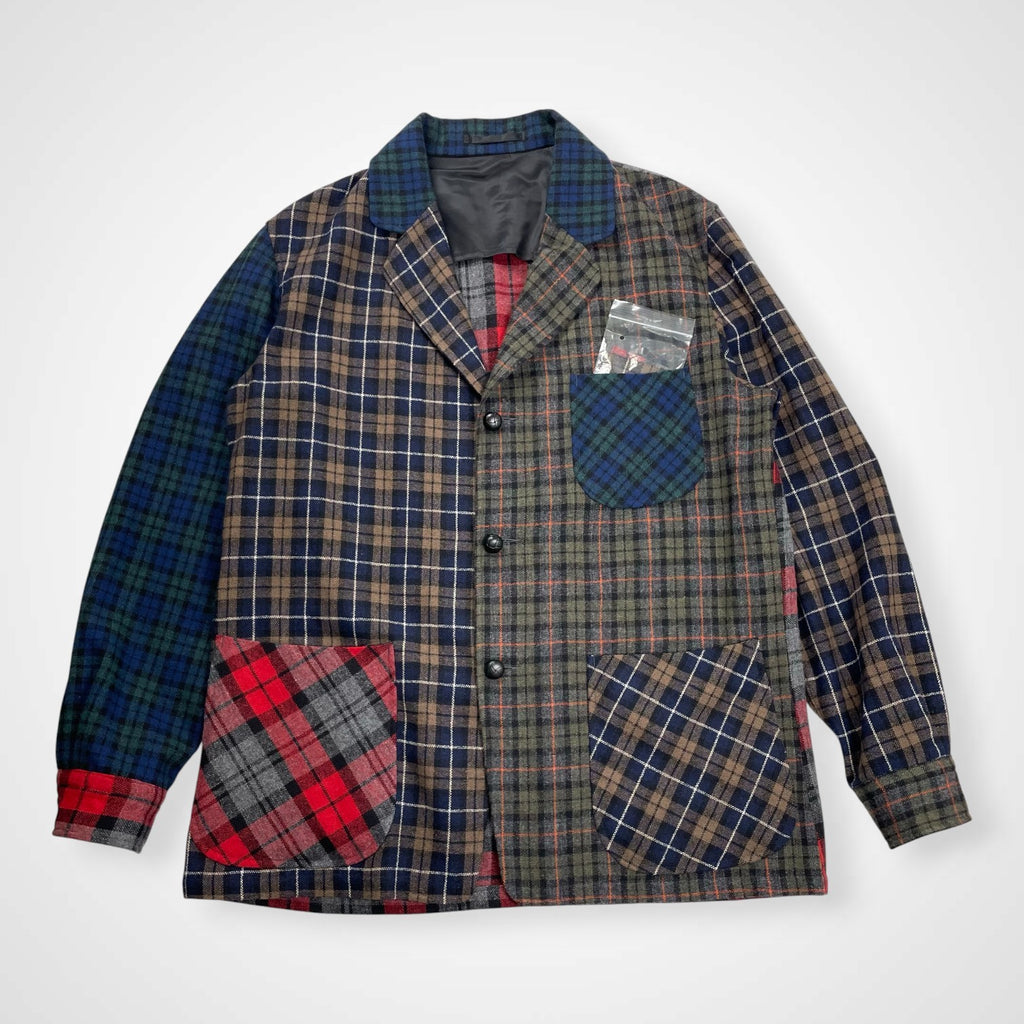 BEAMS PLUS × Jizi / コラボ Shirt Jacket クレイジーパターン ジャケット 25周年モデル 限定11着 参考定価：65,000程度 SIZE:L