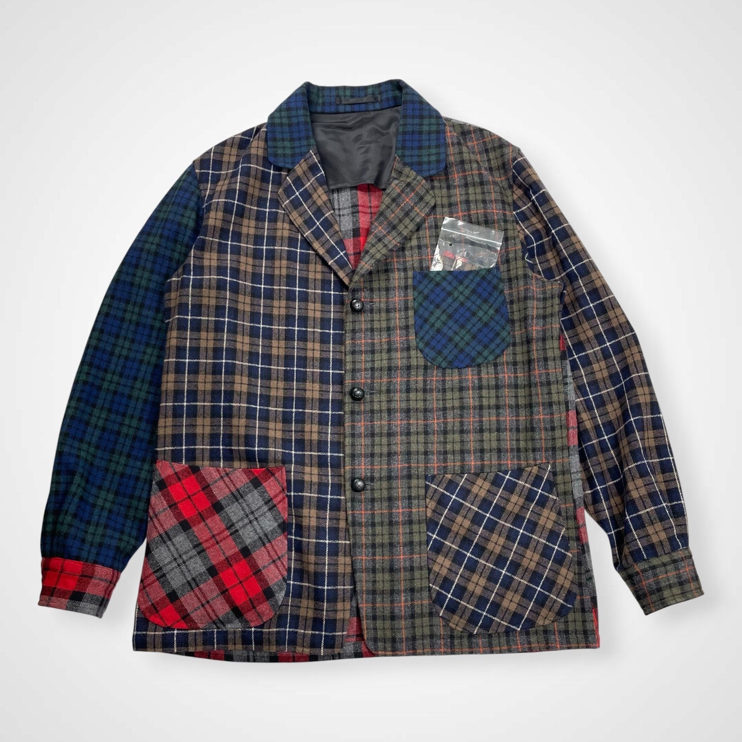 BEAMS PLUS × Jizi / コラボ Shirt Jacket クレイジーパターン ジャケット 25周年モデル 限定11着 参考定価：65,000程度 SIZE:L