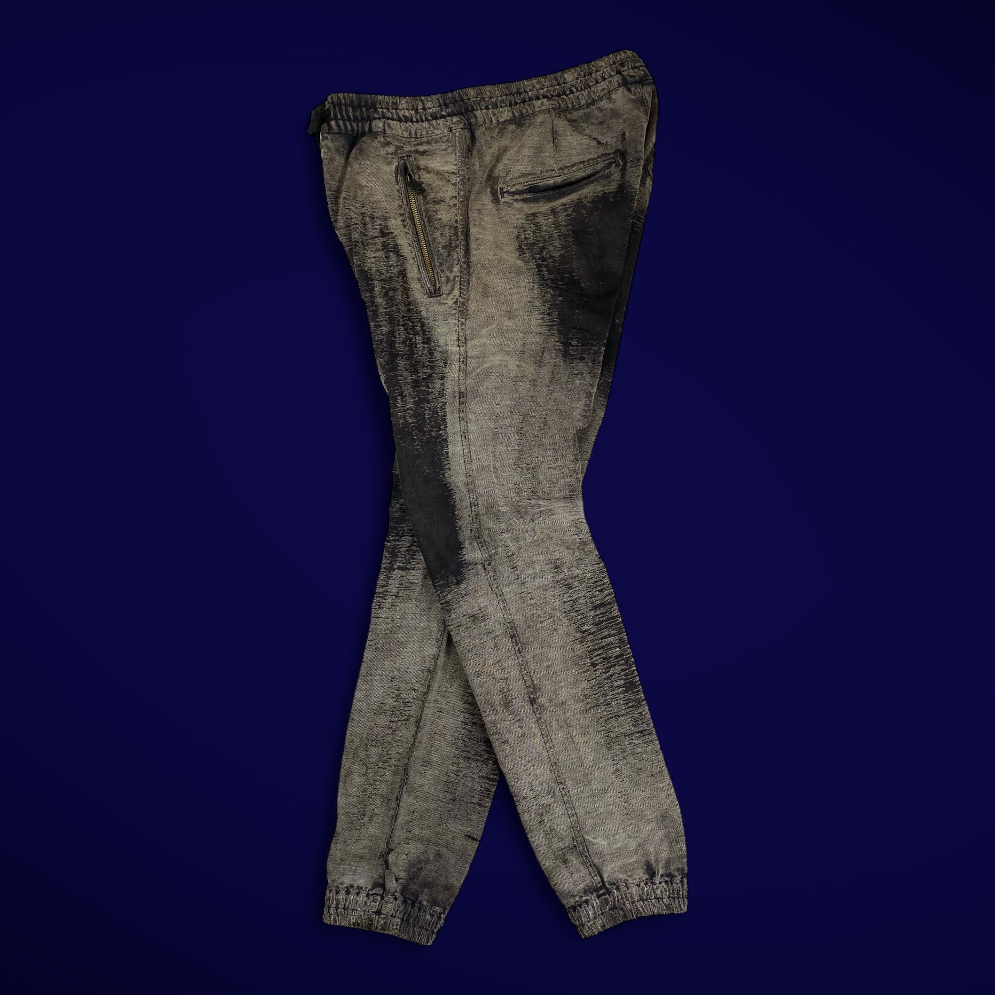 DIESEL ディーゼル / ヴィンテージ加工 ジャガード ジョグジーンズ Y2K 襤褸 SIZE：28