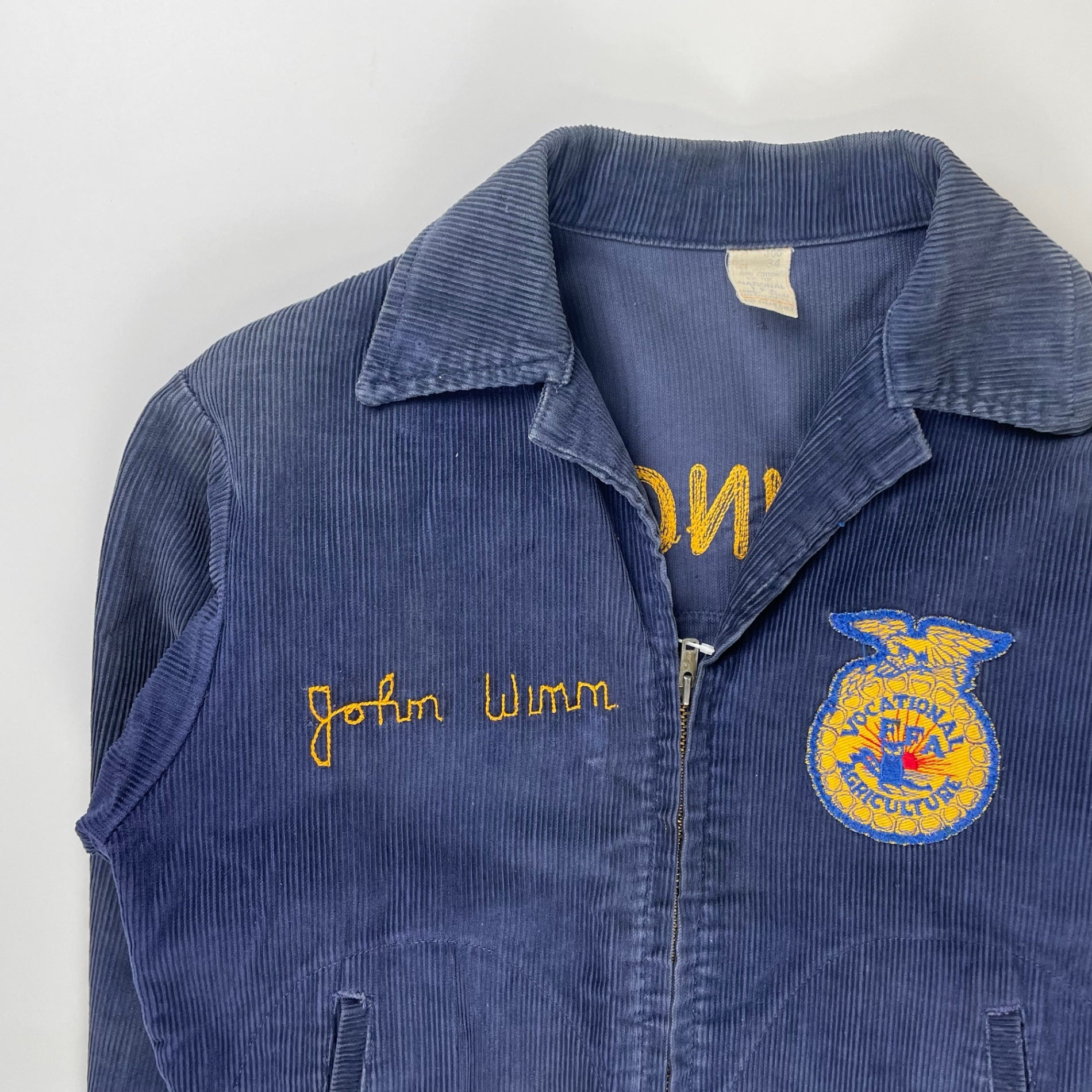 VINTAGE ヴィンテージ NATIONAL FFA / 5-60s ファーマーズジャケット ネイビー SIZE:34