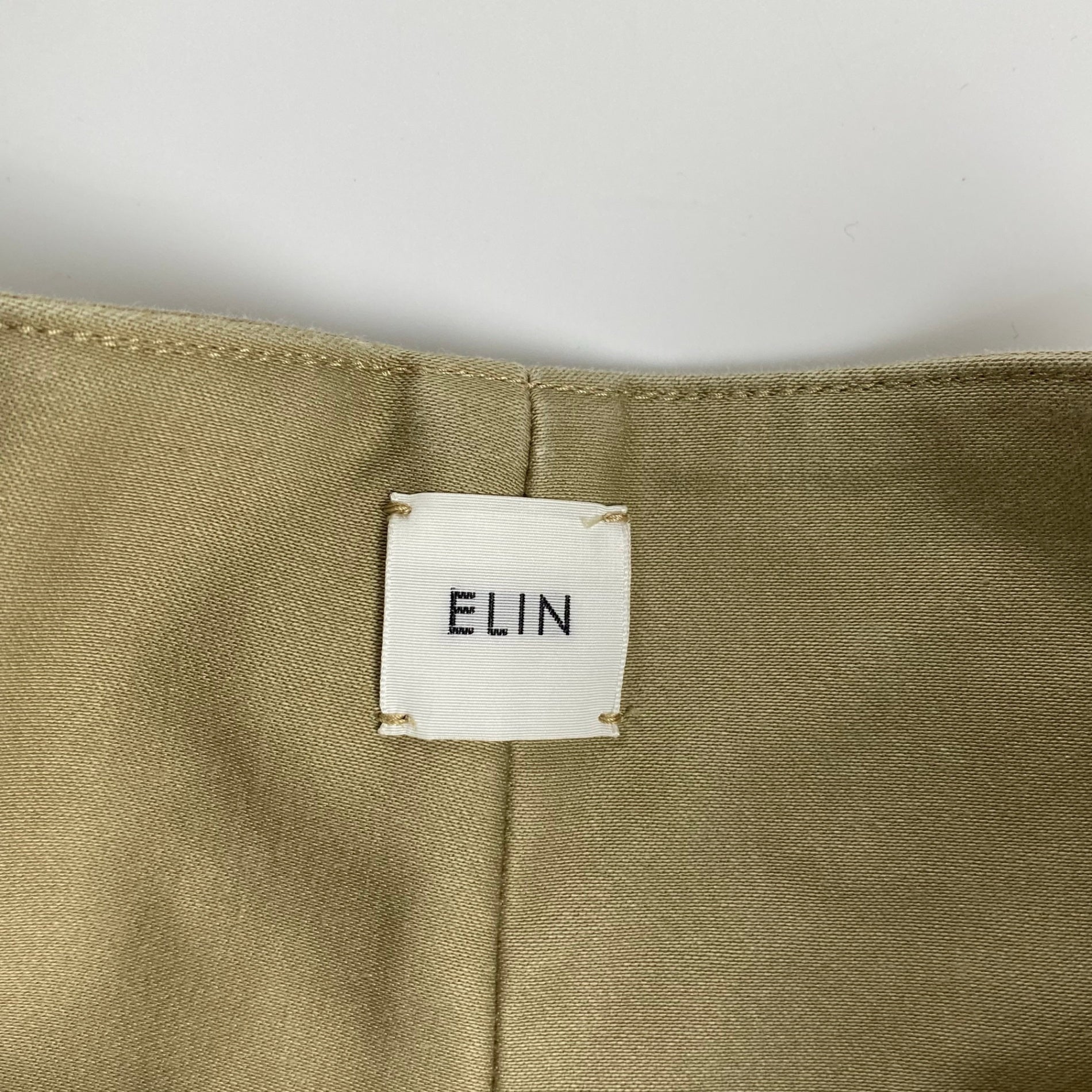 ELIN エリン / Chino patch-poc cropped pt チノ ハイウエストパンツ 参考定価：35,000+tax SIZE:38(M程度)