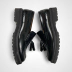 Pertini ペルティニ / タッセルローファー ブラック 参考定価：31,000+tax UNITED ARROWS取扱い SIZE:37.5(23.5cm程度)