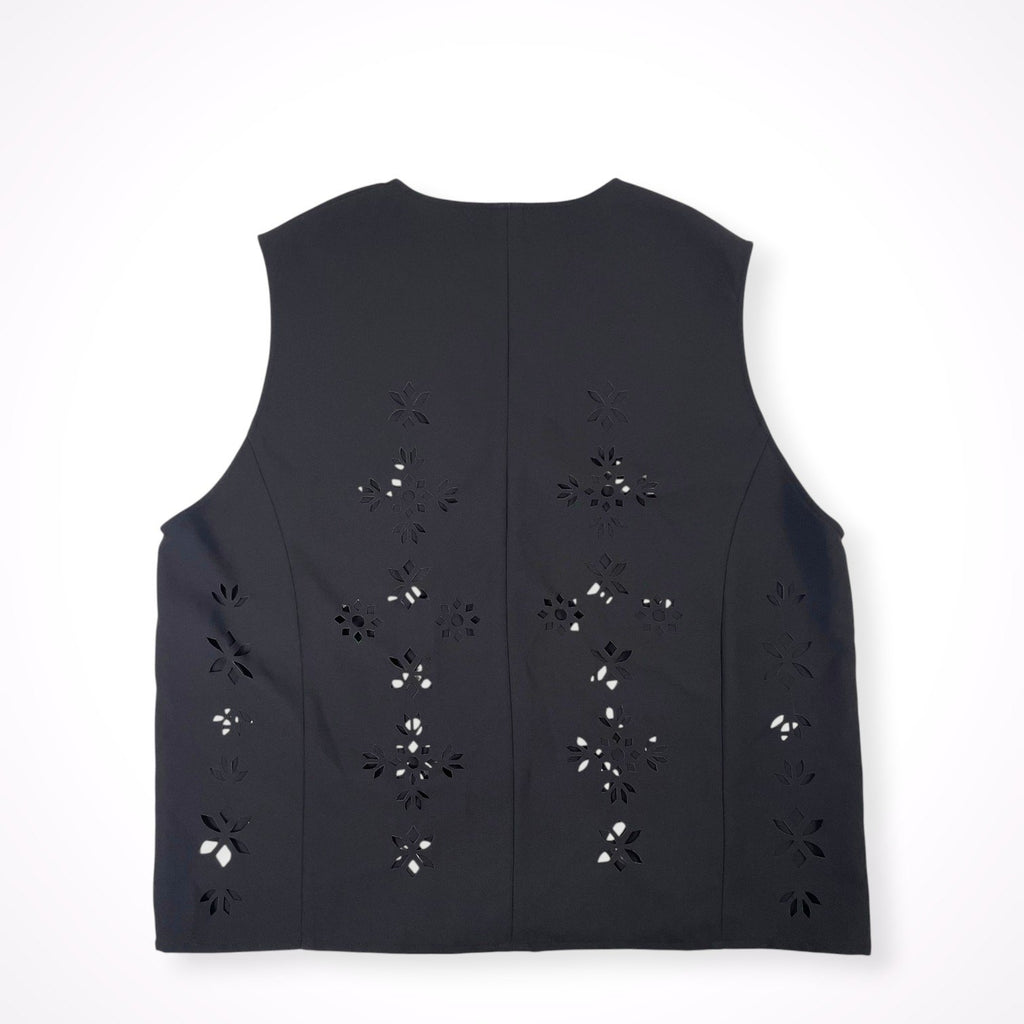HARE / フラワーモチーフレーザーカットベスト 参考定価：13,000+tax SIZE:FREE