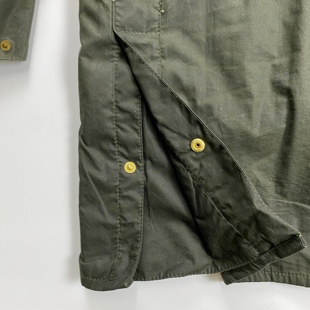 BARBOUR バブアー / LADIES WAX DURHAM オリーブ タータンチェック SIZE:38(M程度)